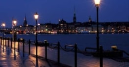 Stockholm bei Nacht