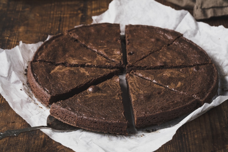 Kladdkaka Rezept - Schwedischer Schokoladenkuchen